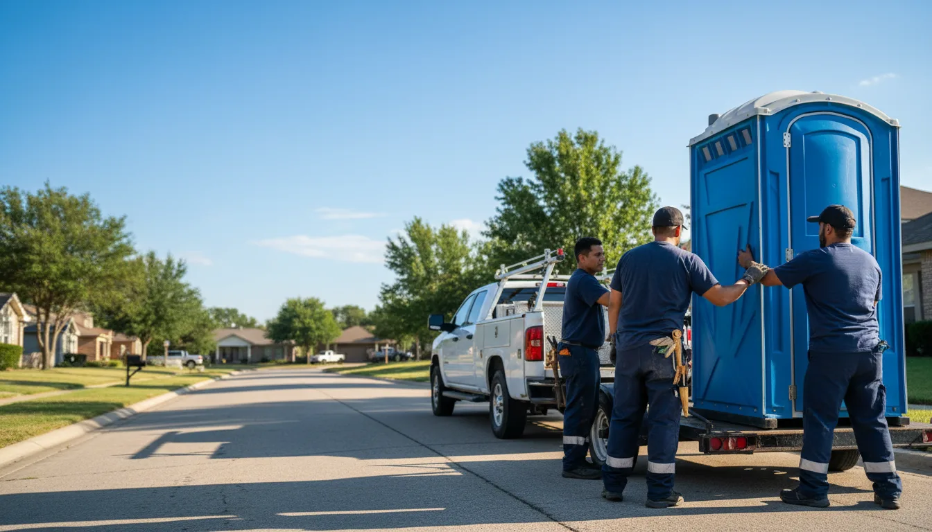 Portable Toilet Rental in Columbus City, IA near me